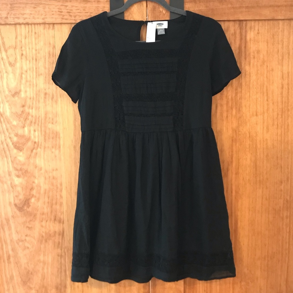 Baby doll cotton lace dress